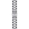 Montre homme Tissot Gentleman 40 mm réf. T127.407.11.041.00, cadran bleu, bracelet acier – détail du bracelet
