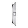Montre homme Tissot Gentleman 40 mm réf. T127.410.16.041.00, cadran bleu, bracelet cuir – vue de profil