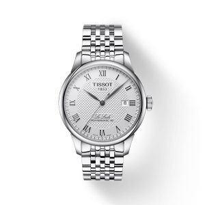 Montre homme Tissot Locle Powermatic réf. T0064071103300, mouvement automatique, boîtier 25,6 mm – vue principale, Horlova Maroc