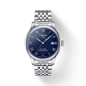 Montre homme Tissot Locle Powermatic réf. T0064071104300, mouvement automatique, boîtier 39,3 mm – vue principale, Horlova Maroc