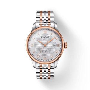 Montre homme Tissot Locle Powermatic réf. T0064072203600, mouvement automatique, acier inoxydable – vue principale, Horlova Maroc