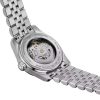 Montre homme Tissot Powermatic 38 mm réf. T1494071105100, cadran noir, bracelet acier – vue de trois-quarts