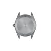 Montre homme Tissot PR 100 40 mm réf. T150.410.11.041.00, cadran bleu, bracelet acier – vue du fond de boîte