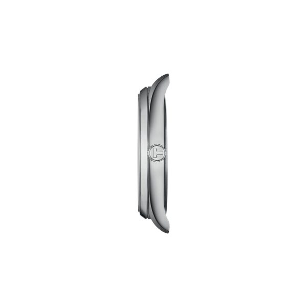 Montre homme Tissot PR 100 40 mm réf. T150.410.11.091.00, cadran vert, bracelet acier – vue de profil