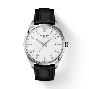 Montre homme Tissot PR 100 réf. T150.410.16.011.00, mouvement quartz, boîtier 40 mm, acier inoxydable – vue principale, Horlova Maroc