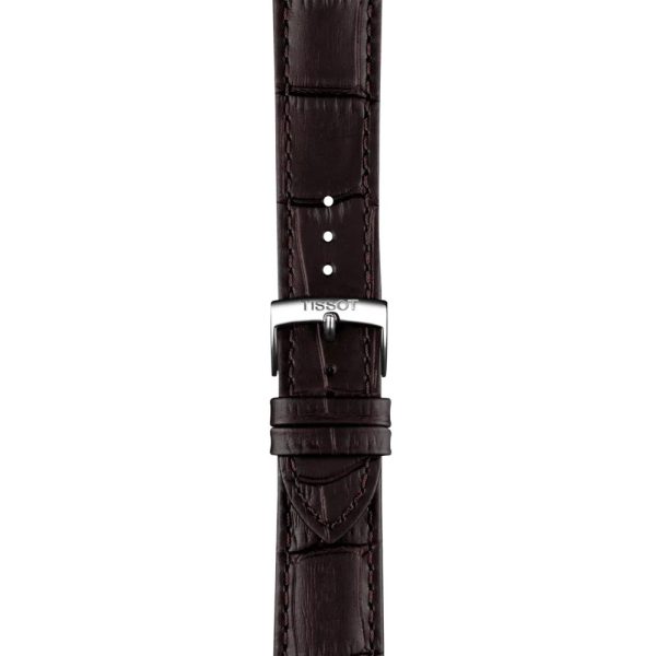 Montre homme Tissot PR 100 réf. T150.410.16.031.00, mouvement quartz, boîtier 40 mm, acier inoxydable, cuir, étanche 100 m – troisième vue