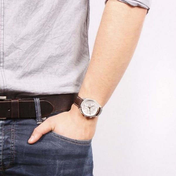 Montre homme Tissot PR 100 réf. T101.417.16.031.00, boîtier 41 mm, acier inoxydable, verre minéral – deuxième vue