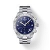 Montre homme Tissot PR 100 Sport réf. T1016171104100, chronographe quartz, boîtier 44 mm, acier inoxydable – vue principale, Horlova Maroc