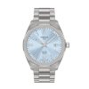 Montre homme Tissot PRC 100 Solar réf. T151.422.11.351.00, mouvement solaire, boîtier 39 mm, étanche 100 m – vue principale, Horlova Maroc