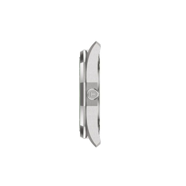 Montre homme Tissot PRC 100 Solar réf. T151.422.16.051.00, mouvement solaire, boîtier 39 mm, acier inoxydable, cuir – quatrième vue