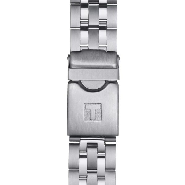 Montre homme Tissot PRC 200 Chronograph 43 mm réf. T1144171104700, cadran bleu – vue de trois-quarts