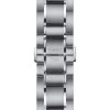 Montre homme Tissot Prs 516 42 mm réf. T100.417.11.051.01, cadran noir, bracelet acier – vue de trois-quarts