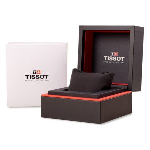Montre homme Tissot Prs 516 réf. T100.427.11.051.00, mouvement automatique, boîtier 45 mm, acier inoxydable, verre saphir – deuxième vue