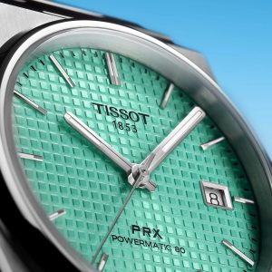 Montre homme Tissot PRX réf. T137.407.11.091.01, mouvement automatique, boîtier 40 mm, acier inoxydable, verre saphir – deuxième vue