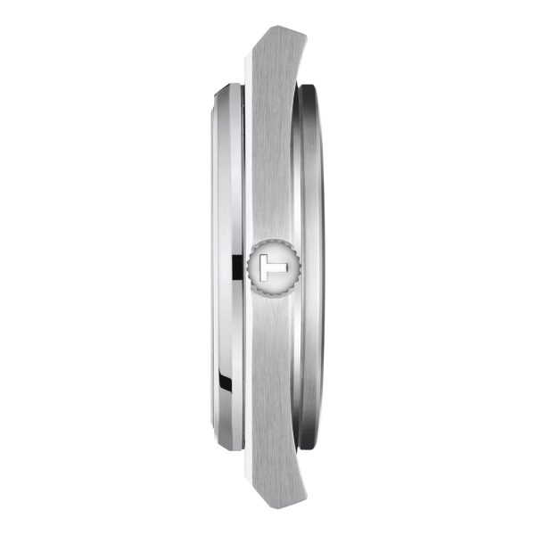 Montre homme Tissot PRX 40 mm réf. T137.410.11.031.00, mouvement quartz, montre-bracelet Tissot originale – vue de profil