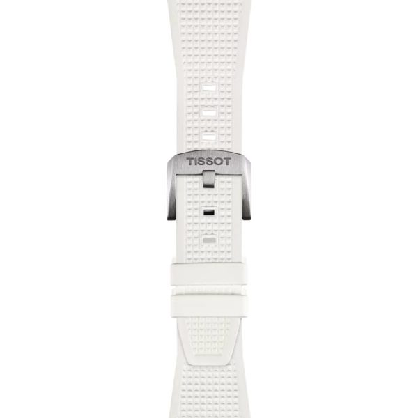 Montre homme Tissot PRX réf. T137.410.17.011.00, mouvement quartz, boîtier 40 mm, acier inoxydable, caoutchouc – troisième vue