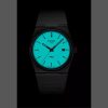 Montre homme Tissot PRX réf. T137.410.17.011.00, mouvement quartz, boîtier 40 mm, acier inoxydable, caoutchouc – quatrième vue