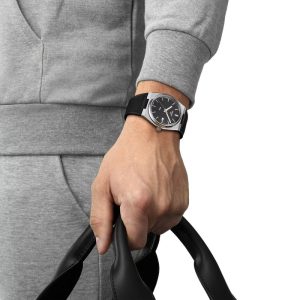 Montre homme Tissot PRX réf. T137.410.17.051.00, mouvement quartz, boîtier 40 mm, verre saphir – vue principale, Horlova Maroc
