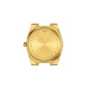Montre homme Tissot PRX 40 mm réf. T137.410.33.021.00, cadran champagne, bracelet acier – vue du fond de boîte