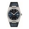 Montre homme Tissot PRX 40 mm réf. T1374101604100, cadran bleu, mouvement quartz – autre angle