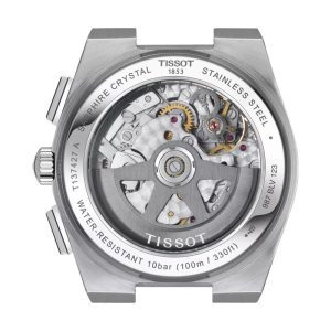 Montre homme Tissot PRX réf. T137.427.11.041.00, mouvement automatique, boîtier 42 mm, acier inoxydable, verre saphir – deuxième vue
