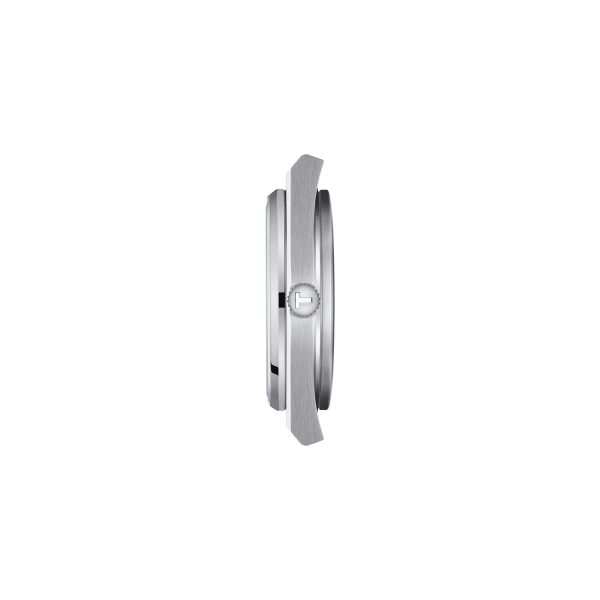 Montre homme Tissot PRX Powermatic réf. T137.407.11.051.01, mouvement automatique, boîtier 40 mm, acier inoxydable – quatrième vue