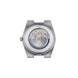 Montre homme Tissot PRX Powermatic réf. T137.407.11.351.01, mouvement automatique, boîtier 40 mm, acier inoxydable – deuxième vue