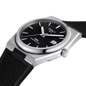 Montre homme Tissot PRX Powermatic réf. T137.407.17.051.00, mouvement automatique, boîtier 40 mm, acier inoxydable – deuxième vue