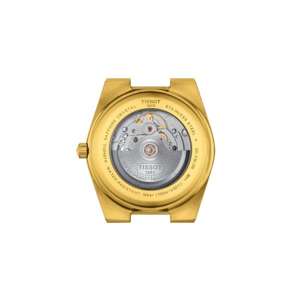 Montre homme Tissot PRX Powermatic réf. T137.407.33.021.00, mouvement automatique, boîtier 40 mm, acier inoxydable – deuxième vue