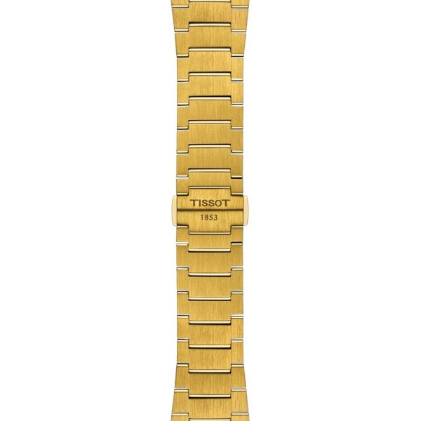 Montre homme Tissot PRX Powermatic réf. T137.407.33.021.00, mouvement automatique, boîtier 40 mm, acier inoxydable – quatrième vue