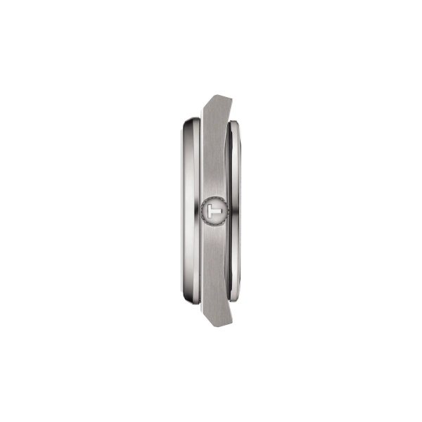 Montre homme Tissot PRX Titane réf. T137.807.44.041.00, mouvement automatique, boîtier 38 mm, titane, verre saphir – troisième vue