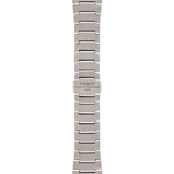 Montre homme Tissot PRX Titane réf. T137.807.44.041.00, mouvement automatique, boîtier 38 mm, titane, verre saphir – quatrième vue
