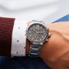 Montre homme Tissot Quickster réf. T095.417.11.067.00, chronographe quartz, boîtier 42 mm, acier inoxydable, verre minéral – deuxième vue