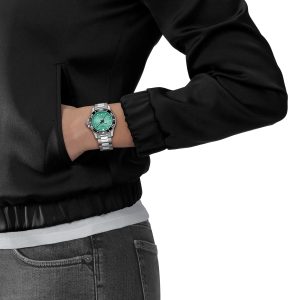 Montre homme Tissot Seastar 1000 réf. T120.210.11.091.00, mouvement quartz, boîtier 36 mm, acier inoxydable, verre saphir – deuxième vue
