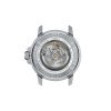 Montre homme Tissot Seastar 1000 43 mm réf. T120.407.11.091.01, cadran turquoise, bracelet acier – vue du fond de boîte