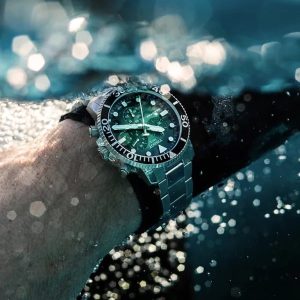 Montre homme Tissot Seastar 1000 réf. T120.417.11.091.00, chronographe quartz, boîtier 45,5 mm – vue principale, Horlova Maroc