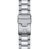 Montre homme Tissot Seastar 1000 Chronograph 45.5 mm réf. T120.417.11.041.03, cadran bleu, bracelet acier – vue de trois-quarts