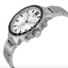 Montre homme Tissot Sport réf. T095.417.11.037.00, chronographe quartz, boîtier 42 mm, acier inoxydable – troisième vue