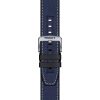 Montre homme Tissot Supersport Chrono 45.5 mm réf. T125.617.17.051.03, cadran noir, bracelet cuir – détail du bracelet