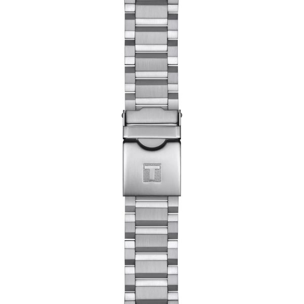 Montre homme Tissot Supersport Chrono réf. T1256171104100, chronographe quartz, boîtier 45,5 mm, acier inoxydable – troisième vue