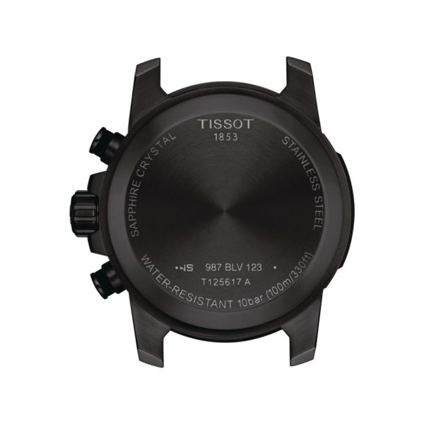 Montre homme Tissot Supersport Chrono Basketball réf. T1256173608100, chronographe quartz, boîtier 45,5 mm, étanche 100 m – troisième vue