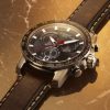 Montre homme Tissot Supersport Chrono réf. T125.617.16.051.01, chronographe quartz, acier inoxydable, cuir – deuxième vue