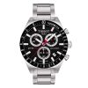 Montre homme Tissot réf. T0444172105100, acier inoxydable, étanche 100 m – vue principale, Horlova Maroc