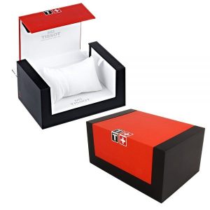 Montre homme Tissot réf. T063.617.22.037.00, bracelet acier, mouvement quartz chronographe – vue de trois-quarts