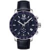 Montre homme Tissot réf. T095.417.16.047.00, chronographe quartz, acier inoxydable, cuir – vue principale, Horlova Maroc