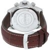 Montre homme Tissot réf. T106.417.16.262.00, cadran blanc, bracelet cuir, mouvement quartz chronographe – autre angle