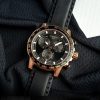 Montre homme Tissot réf. T125.617.36.051.00, chronographe quartz, acier inoxydable, cuir – quatrième vue