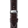 Montre homme Tissot Tradition réf. T0636171603700, chronographe quartz, boîtier 42 mm, acier inoxydable, cuir, verre saphir – deuxième vue