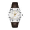 Montre homme Tissot Visodate réf. T157.407.16.031.00, mouvement automatique, boîtier 39 mm, cuir – vue principale, Horlova Maroc