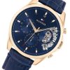 Montre homme Tommy Hilfiger réf. 1710451, bracelet cuir, mouvement quartz – vue de trois-quarts